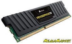 CML4GX3M1A1600C9 " CORSAIR CML4GX3M1A1600C9 Vengeance Low Black 4GB DDR3 1600Mhz