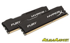 HX318C10FBK2/8 " Kingston HyperX Fury Black 8Gb DDR3 1866MHz (2x4GB)