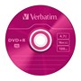 43556  VERBATIM 43556 DVD+R 4.7Gb 16x Color Slim