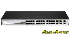 DES-1210-28/ME  D-Link DES-1210-28/ME (  B2), 24port 10/100 4 port Combo/ SFP+ 2*1 Gb/s SFP 