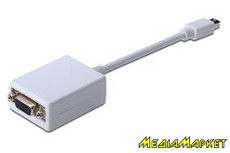 AK-340407-001-W  Digitus ASSMANN  MiniDisplayPort  VGA (AM/AF) 0.15m white