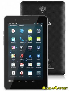 TAB7ID16B3G  WEXLER TAB 7ID 7" IPS/1.2GHz (DC)/1GB /16GB/WiFi/BT/3G/2Sim/Android 4.1/Black