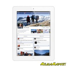 ME407TU/A  Apple A1460 iPad with Retina display Wi-Fi 4G 128GB (white)