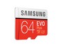 MB-MC64GA/RU  MicroSDXC Samsung Evo Plus 64GB C10 UHS-I U3 R100/W60MB/s + SD 