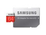 MB-MC64GA/RU  MicroSDXC Samsung Evo Plus 64GB C10 UHS-I U3 R100/W60MB/s + SD 