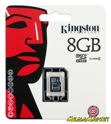 SDC4/8GBSP  MicroSDHC Kingston 8GB (Class 4)