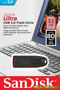 SDCZ48-032G-U46  -`i SanDisk Ultra 32GB USB 3.0