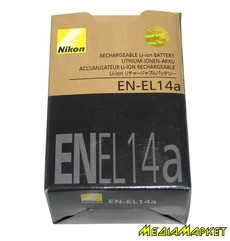 VFB11402  Nikon EN-EL14a 1230mAh 7.2V,  Nikon D3100, D3200, D5100, D5200