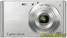 DSC-W320S   SONY Cyber-Shot DSC-W320S (14.1Mpx, 4x zoom, LCD-2.7"",  MS PRO Duo, Smile Shutter, 101g, USB 2.0., NP-BN1)