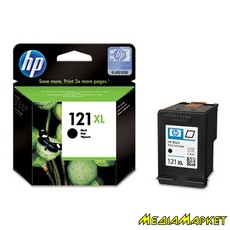 CC641HE  HP CC641HE 121XL Black Ink Cartridge, 600 .