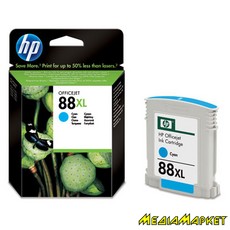 C9391AE  HP C9391AE 88 Large Cyan Ink Cartridge with Vivera Ink, 17.1 ml